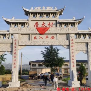 花崗巖石牌樓如何選擇？石牌樓造價(jià)要多少