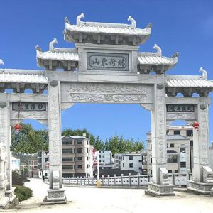 12米的石牌樓價(jià)格多少錢(qián)？雕刻什么圖案呢