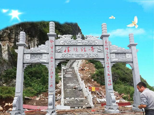石牌樓、農村樓的傳統文化的痕跡有哪些？